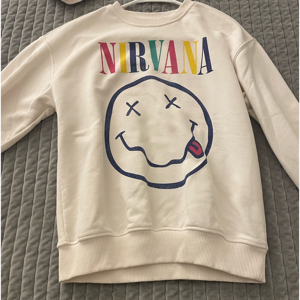 zara kids nirvana crewneck